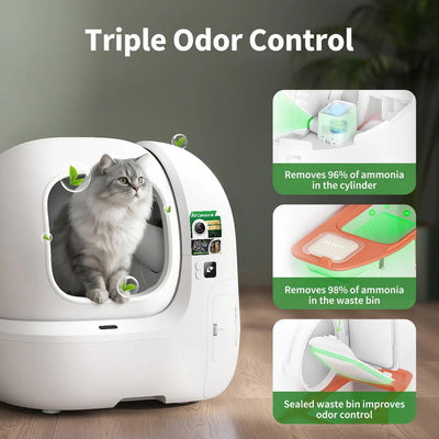 Caixa de Areia PETKIT Purobot Max Pro 2 with Camera Smart Cat Litter Box