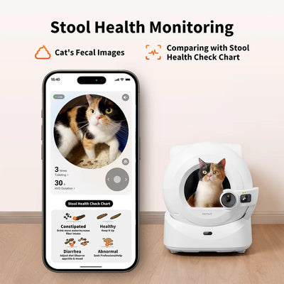 Caixa de Areia PETKIT Purobot Ultra with Camera Smart Cat Litter Box