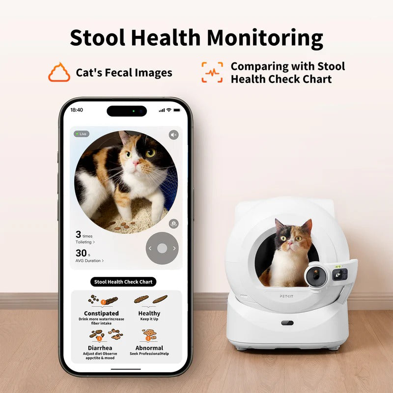 Caixa de Areia PETKIT Purobot Ultra with Camera Smart Cat Litter Box