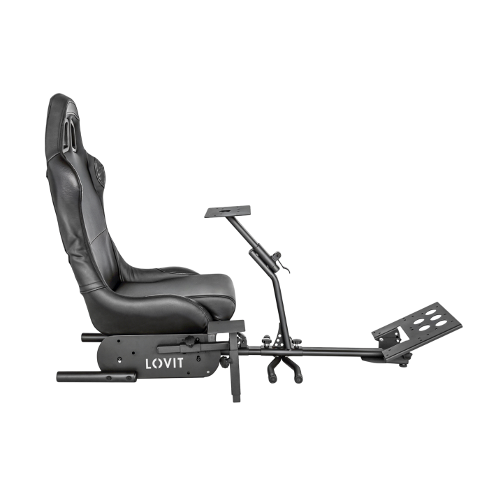 Cockpit Racing Simulator Lovit Silverstone Black