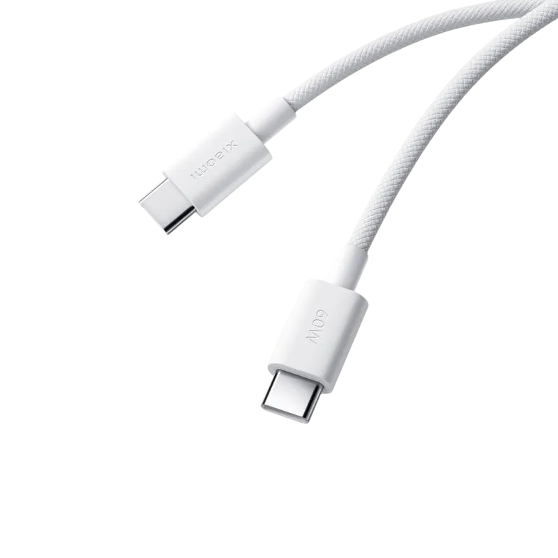 Cabo Xiaomi 3A Braided USB-C to USB-C Cable (1m)