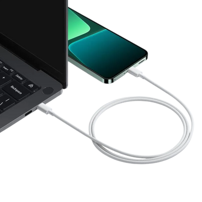 Cabo Xiaomi 3A Braided USB-C to USB-C Cable (1m)