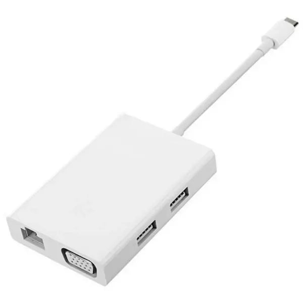 Cabo Xiaomi USB-C to VGA and Gigabit Ethernet Multi-Adapter