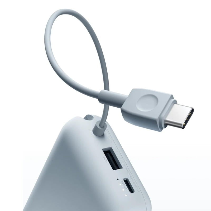 Power Bank Xiaomi 10000mAh (Integrated Cable) Ice Blue