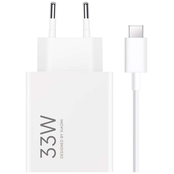 Carregador Xiaomi 33W HyperCharge Combo (Type-A) EU