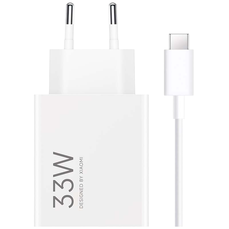 Carregador Xiaomi 33W HyperCharge Combo (Type-A) EU