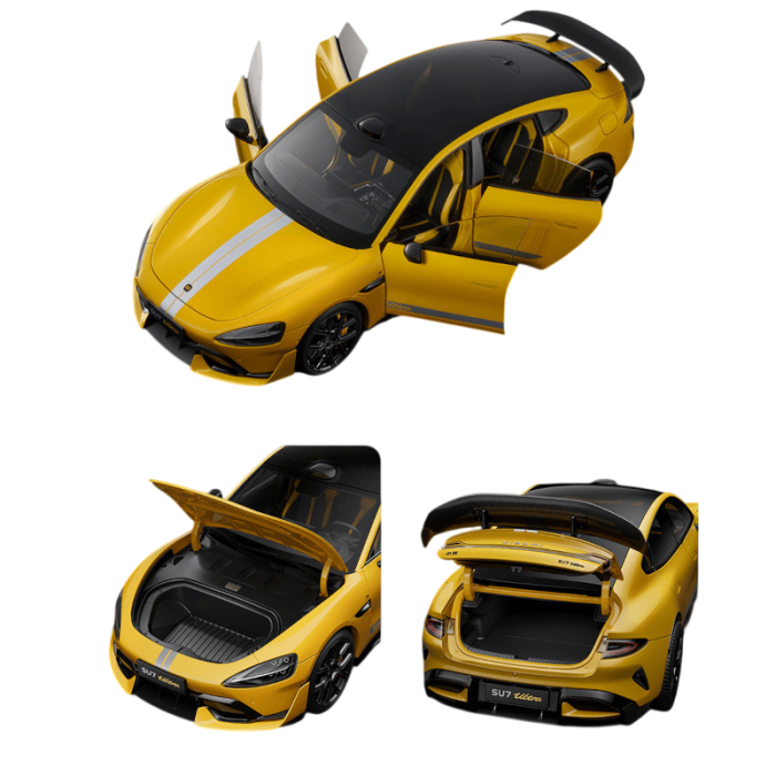 Carro Miniatura XIAOMI SU7 1/18 Die-cast Model Car