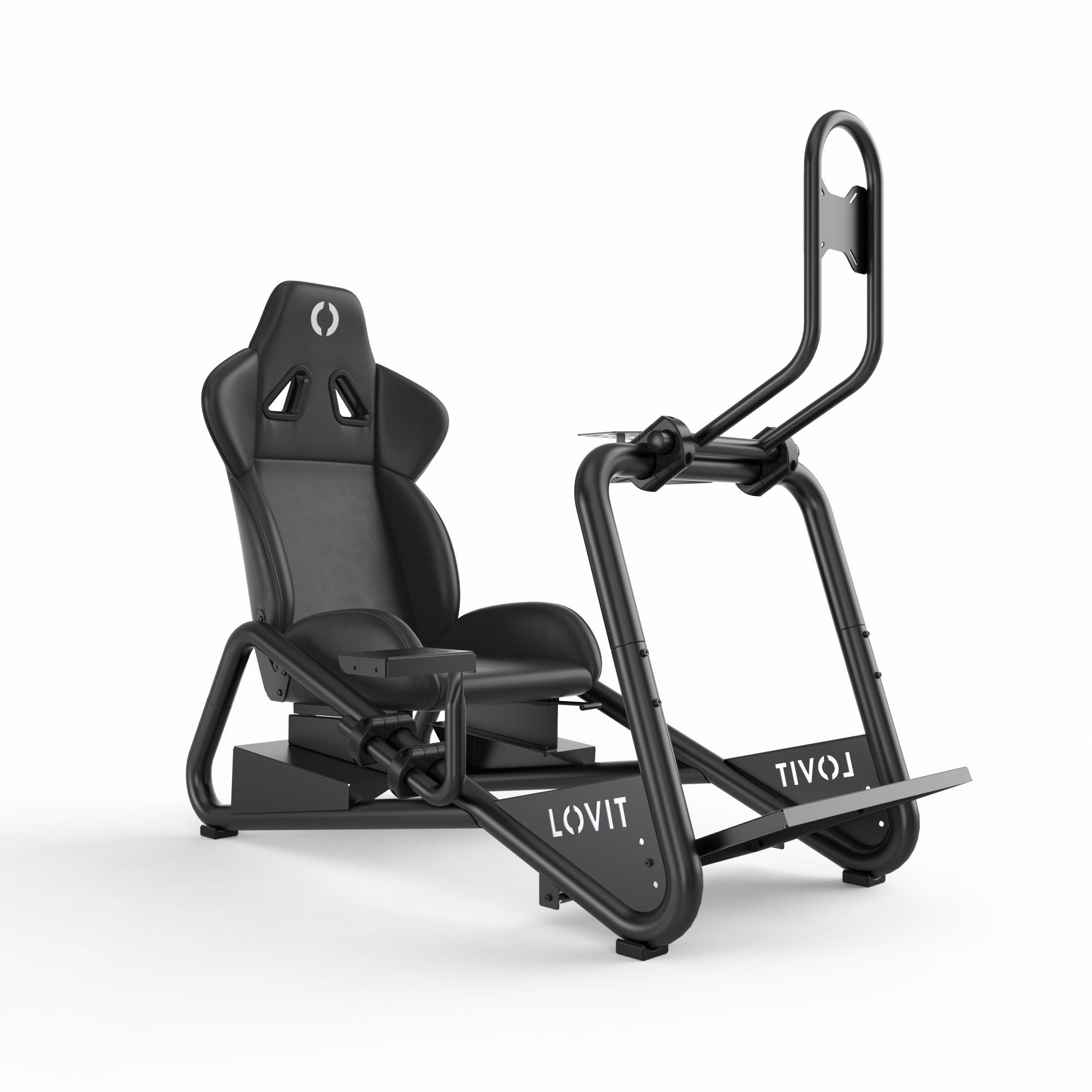 Cockpit Racing Simulator Lovit Yas-Marina Black