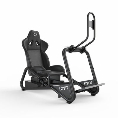 Cockpit Racing Simulator Lovit Yas-Marina Black