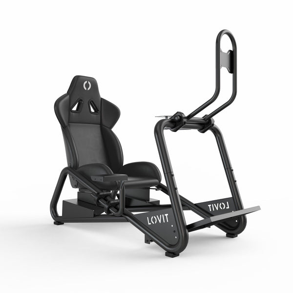 Cockpit Racing Simulator Lovit Yas-Marina Black