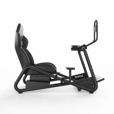 Cockpit Racing Simulator Lovit Yas-Marina Black