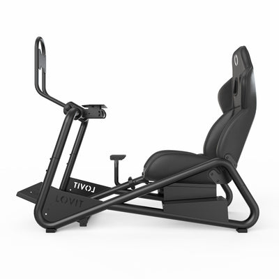 Cockpit Racing Simulator Lovit Yas-Marina Black