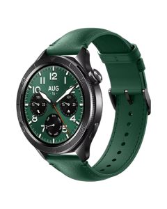 Bracelete Soft Leather Smartwatch 22mm Green