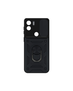 Capa c/ Anel Redmi 12C Pro Black