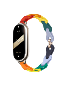 Bracelete Silicone Chain Xiaomi Band 8/9 Macron Color