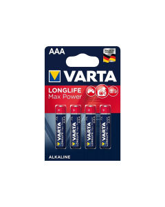 Pack Pilhas Varta Max Tech 4xAAA