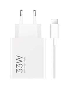 Carregador Xiaomi 33W HyperCharge Combo (Type-A) EU