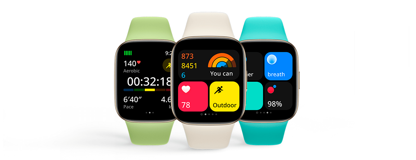 Smartwatch Xiaomi Redmi Watch 3 Active Chamada N Tela Global Cor Da Caixa  Cinza-claro