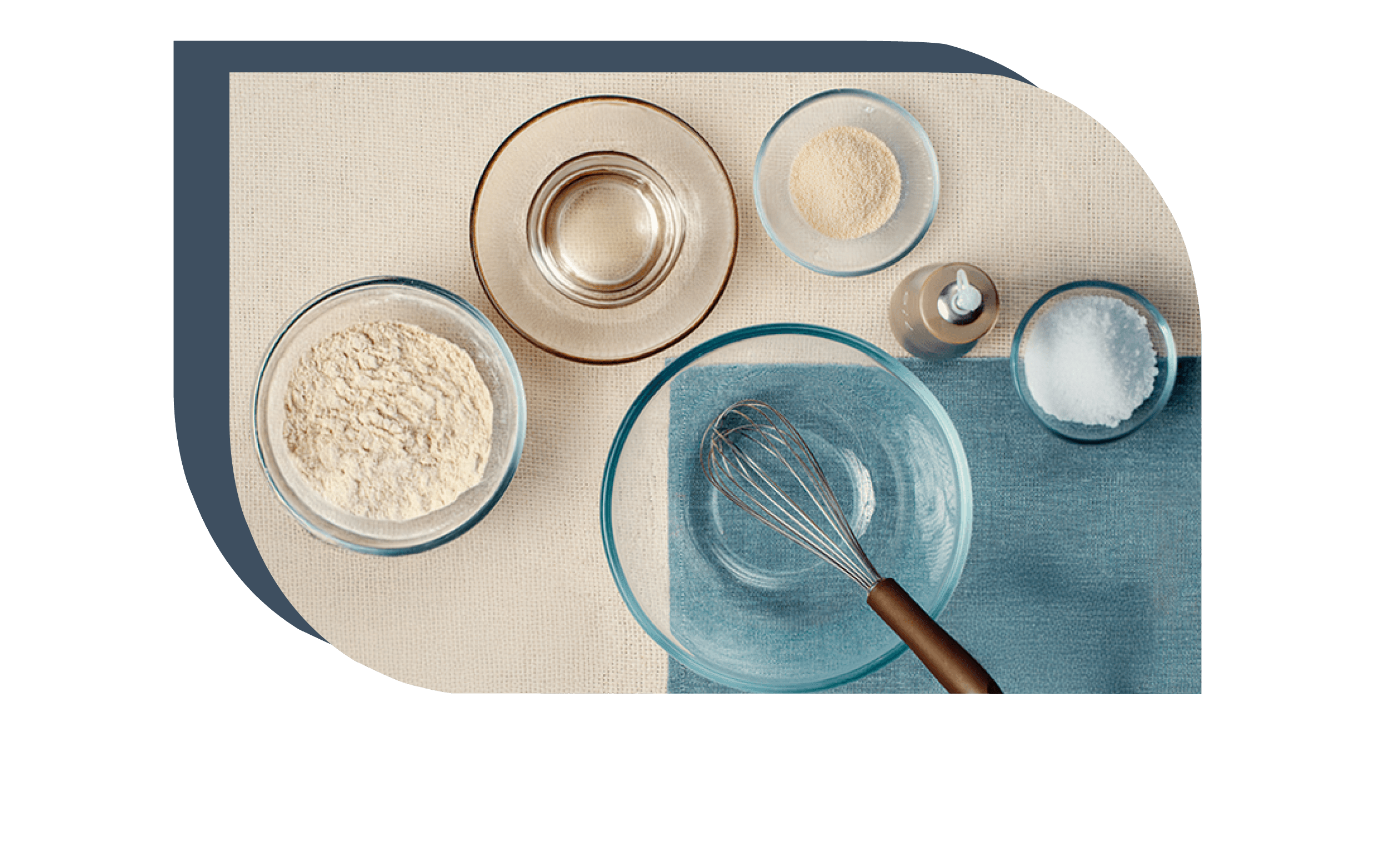 Preparar mistura de fermento e água morna