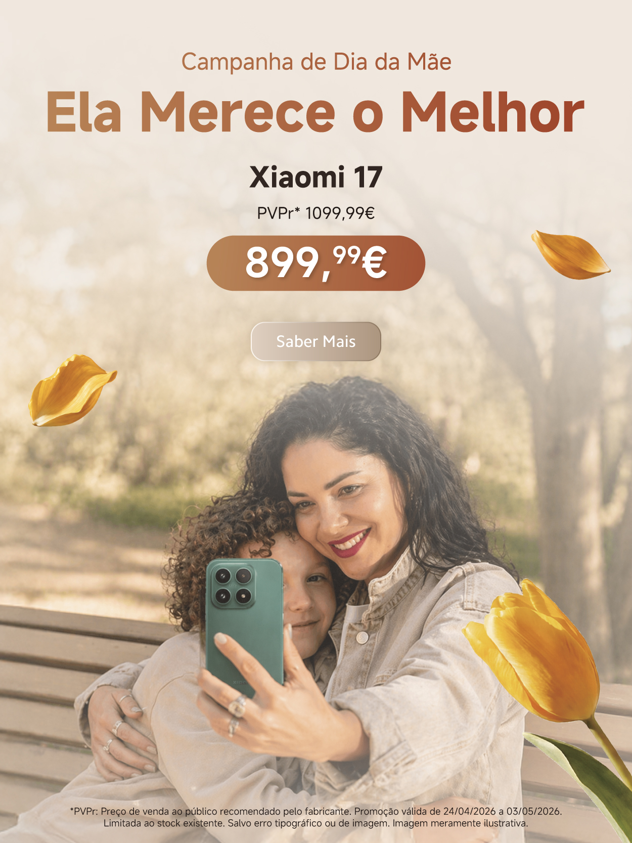 Campanha Xiaomi Dia da Mãe 2026