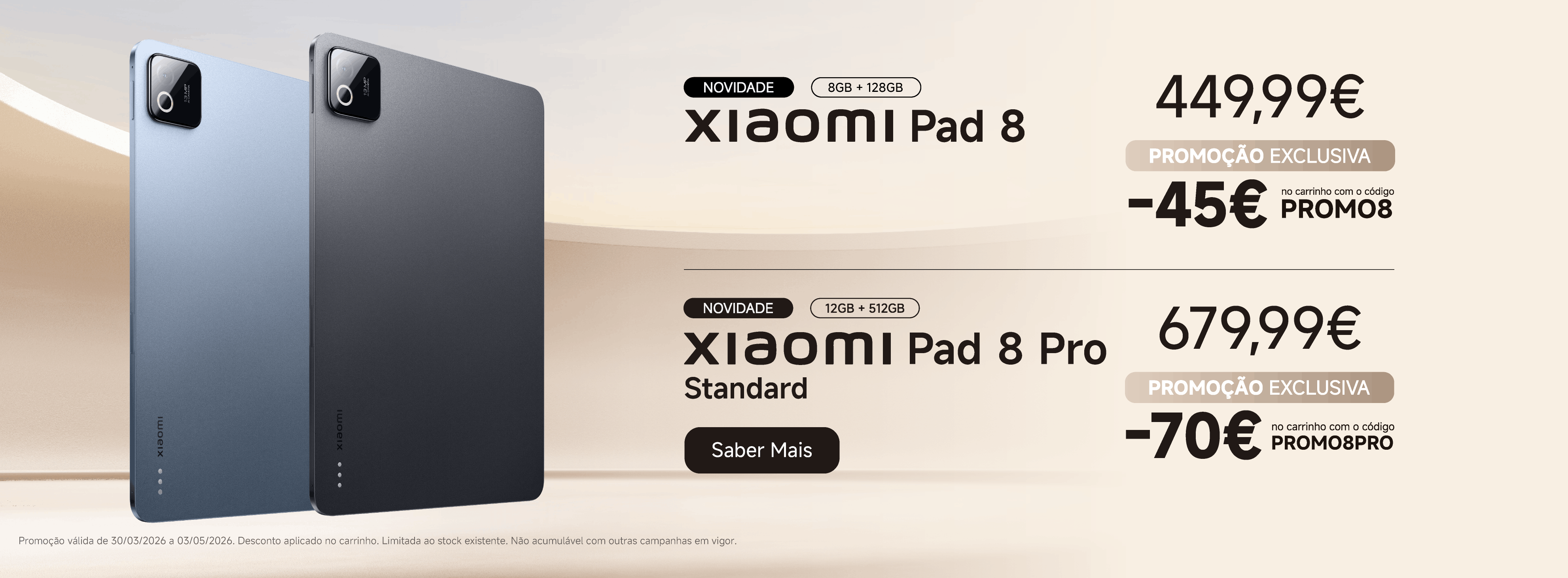 Xiaomi Pad 8 Series Campanha