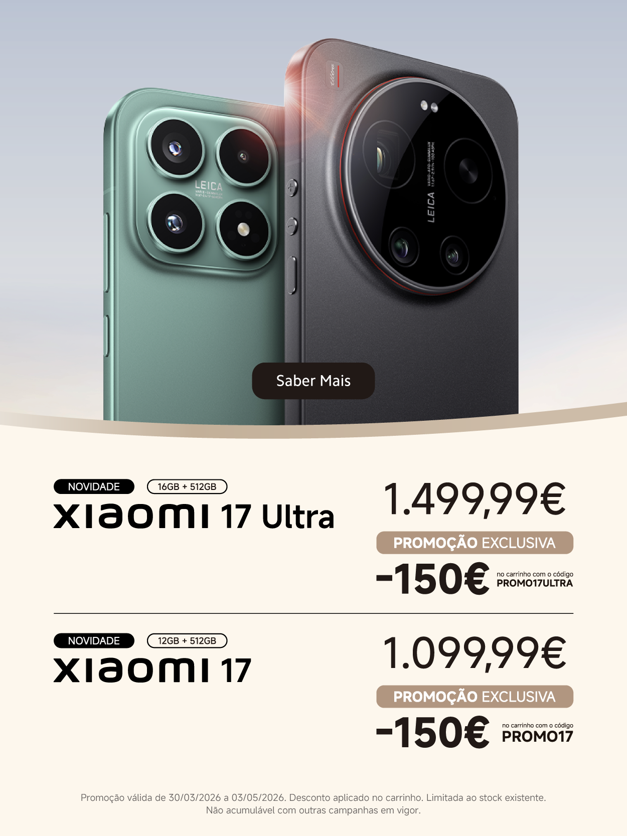 Xiaomi 17 Series Campanha