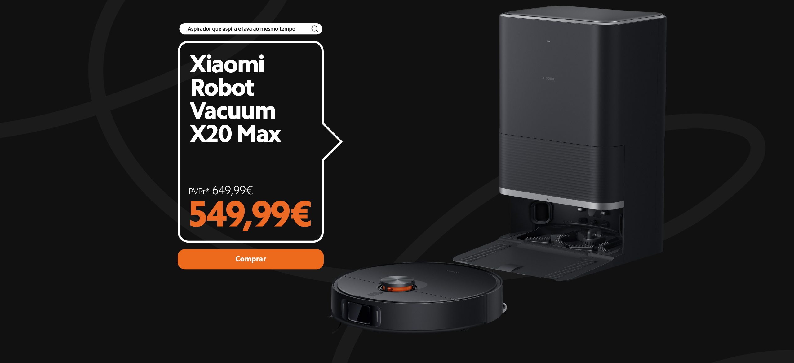 Imagem de Robot Vacuum X20 Max com preço promocional