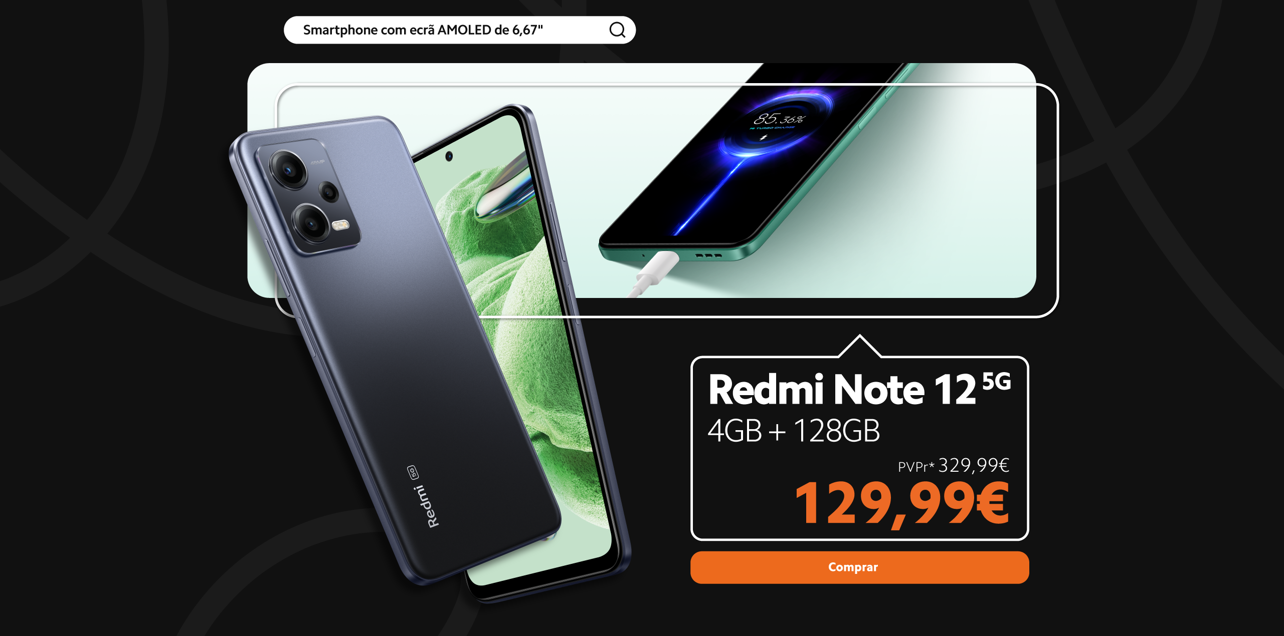 Imagem de Redmi Note 12 5G com preço promocional