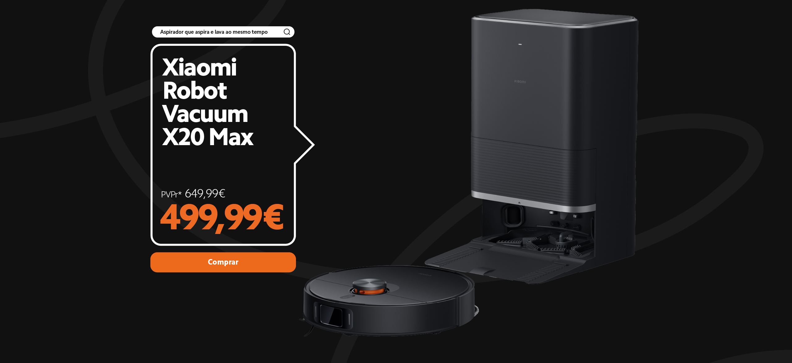 Imagem de Robot Vacuum X20 Max com preço promocional