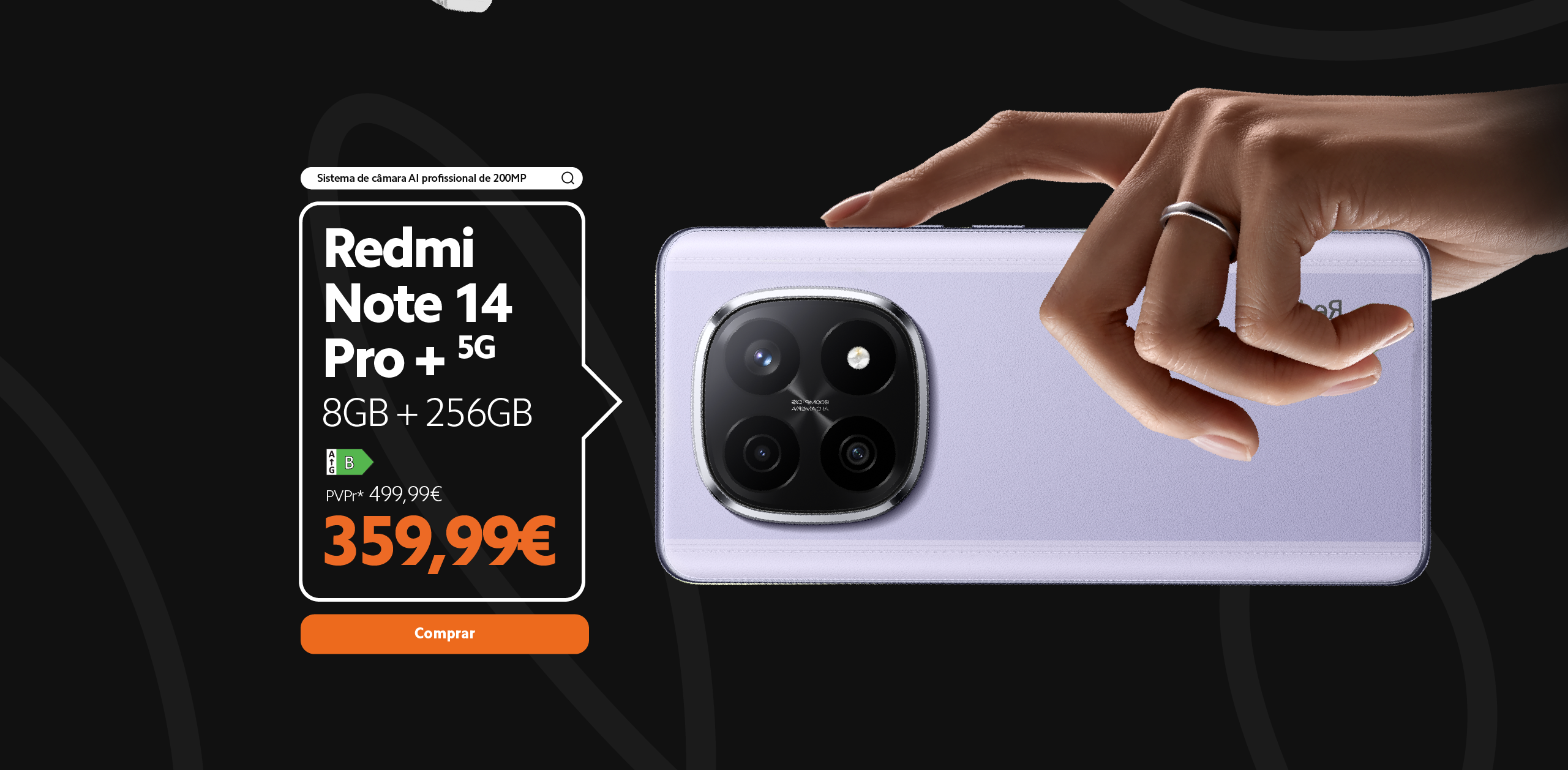 Imagem de Redmi Note 14 Pro+ 5G com preço promocional