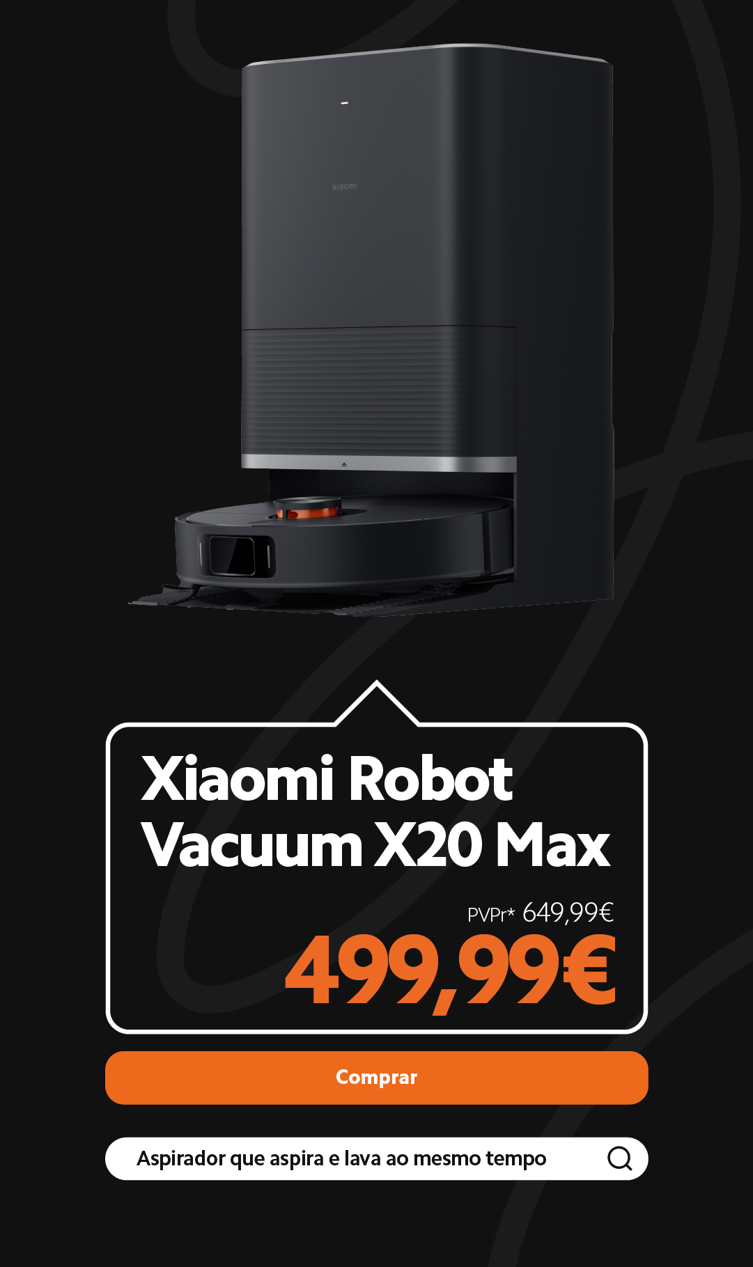 Imagem de Robot Vacuum X20 Max com preço promocional