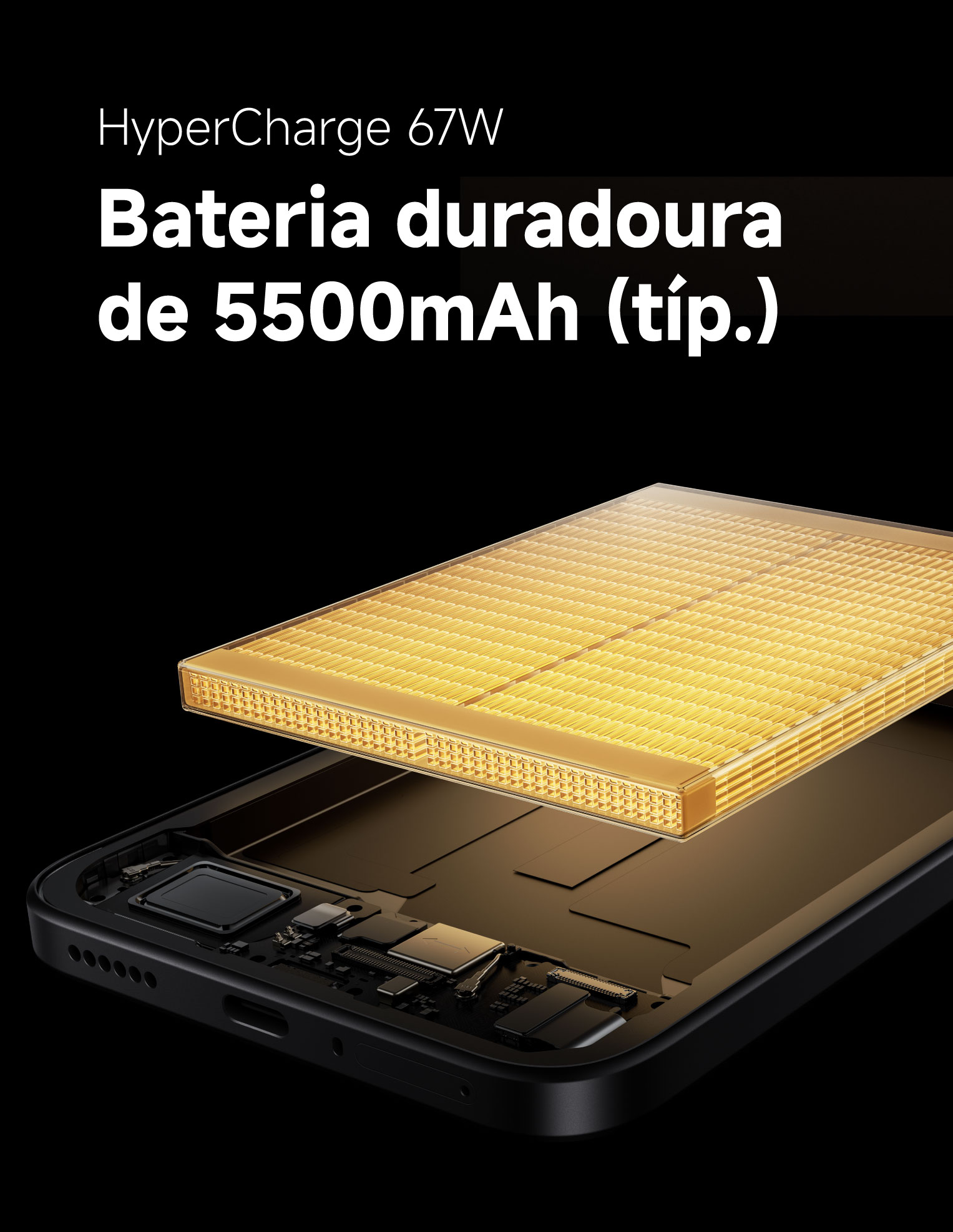 Vidro Xiaomi Shield com design fluido e proteção completa