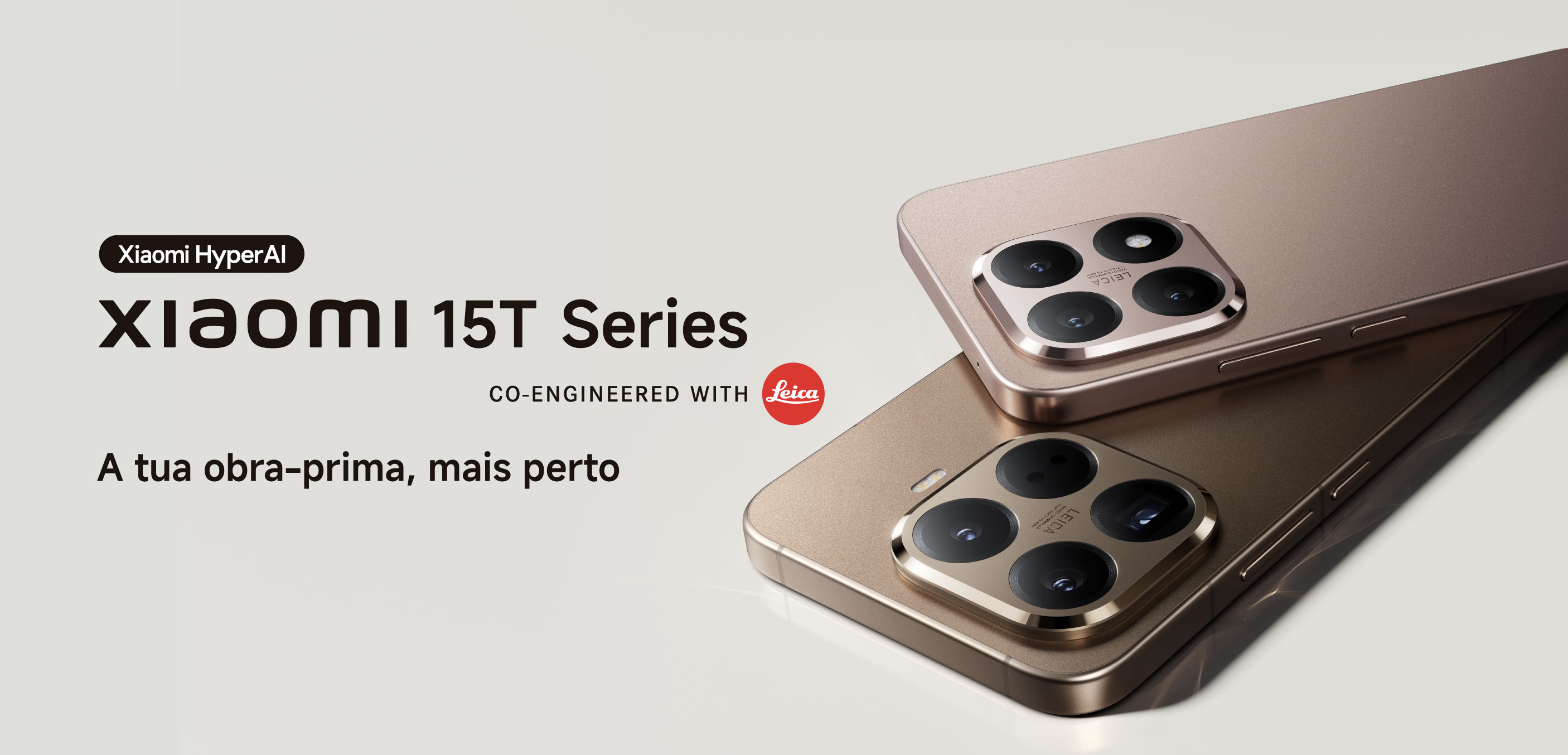 Xiaomi 15T Series com Leica