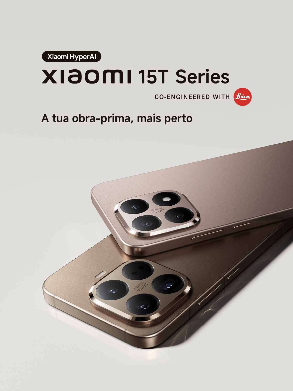 Novo lançamento Xiaomi 15T Series