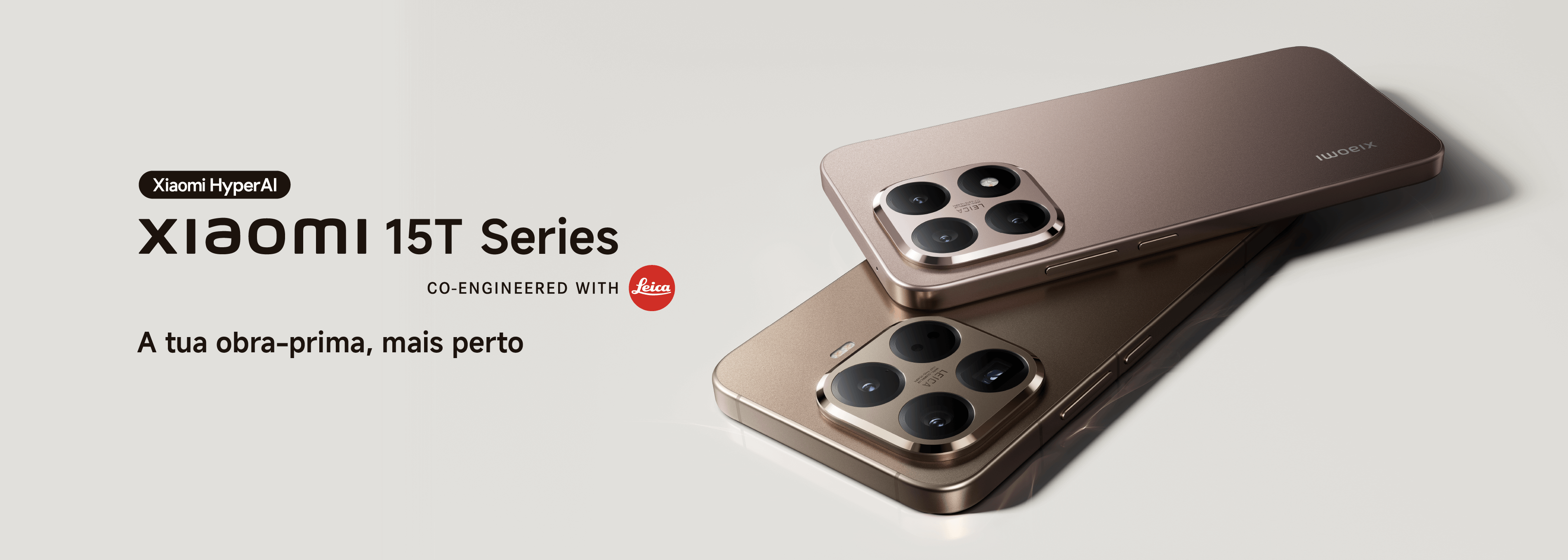 Novo lançamento Xiaomi 15T Series