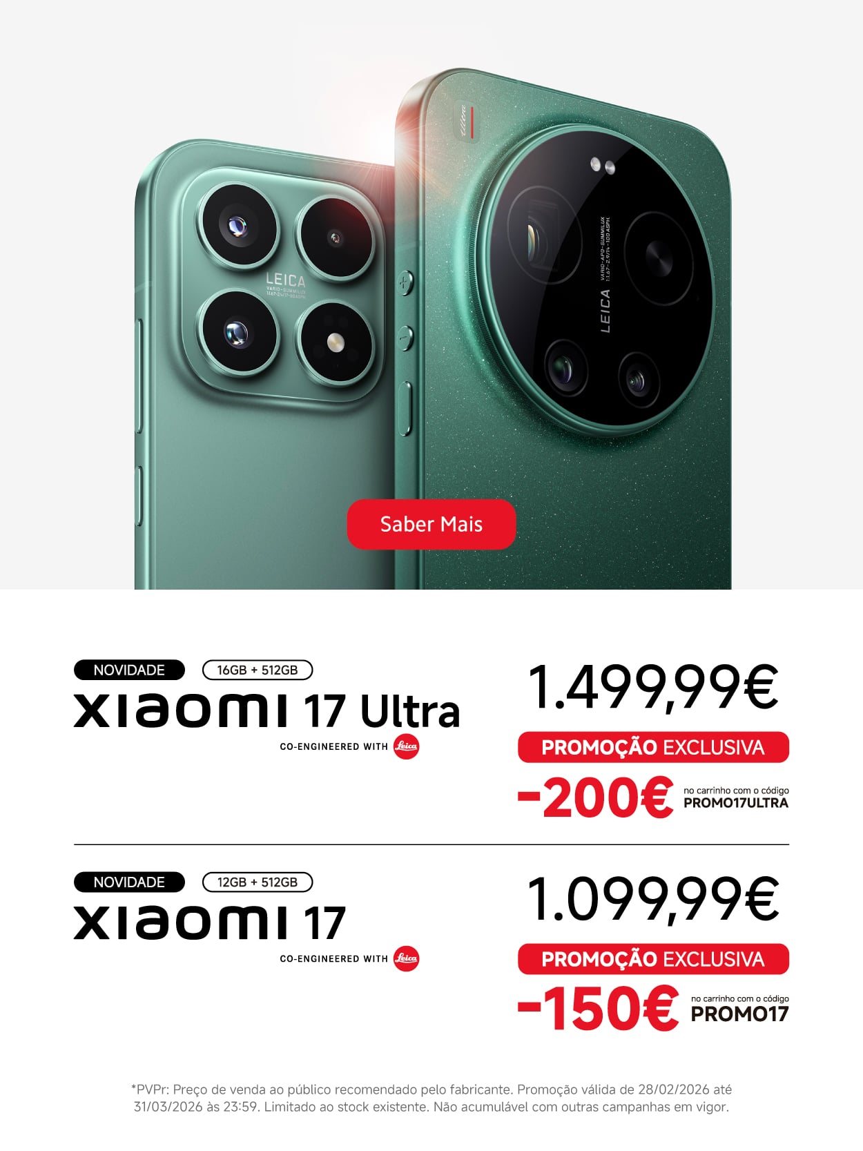 Xiaomi 17 Series Campanha