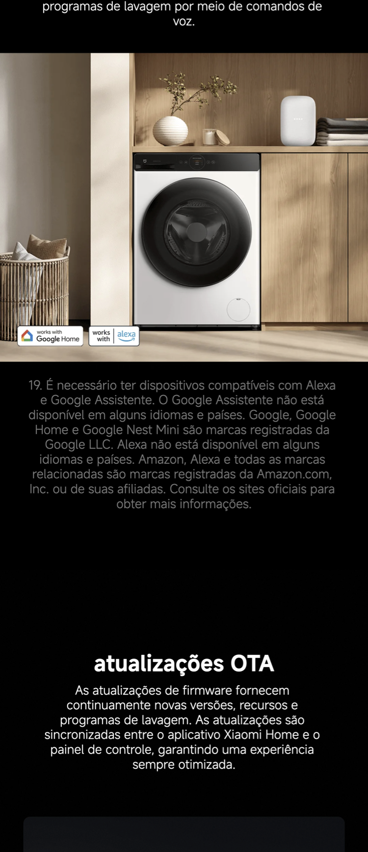 Garantia de 10 anos no compressor inverter do frigorífico Xiaomi.