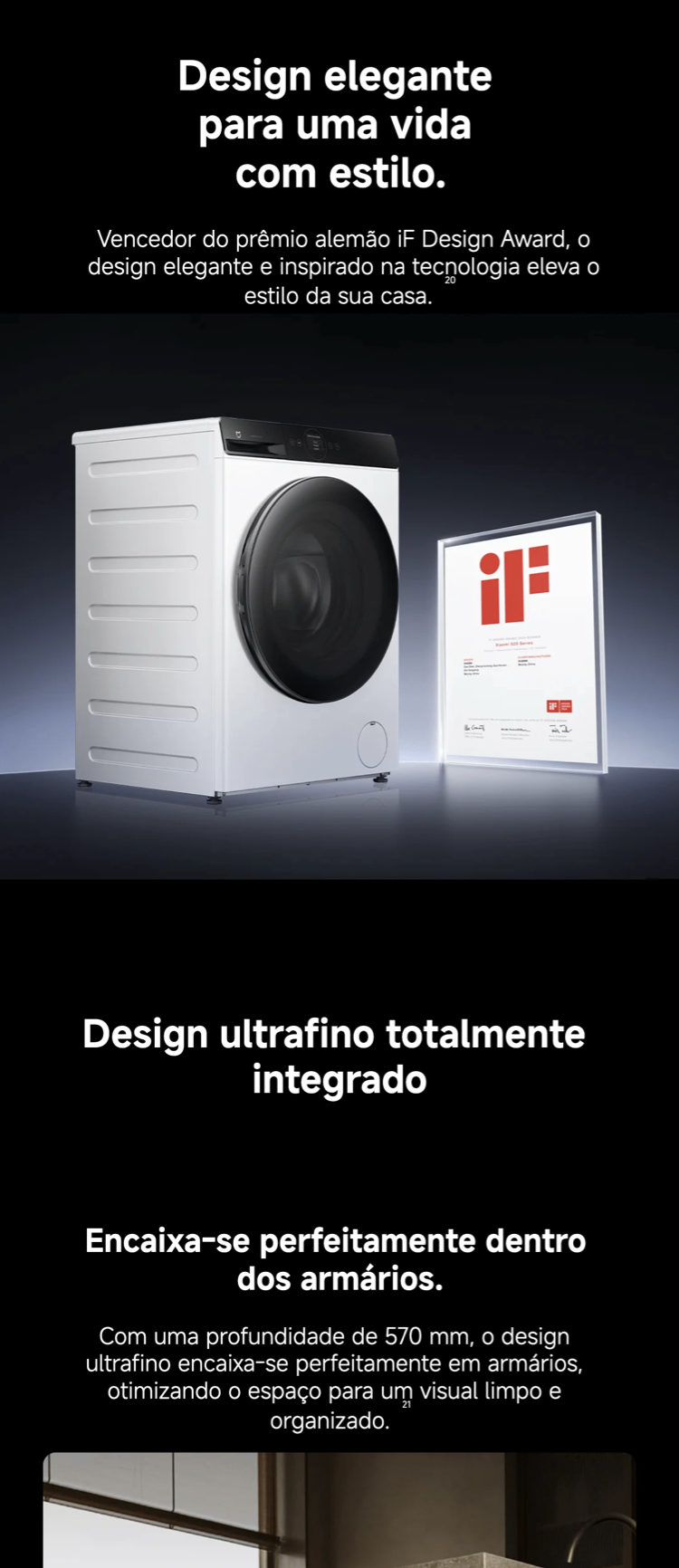 Garantia de 10 anos no compressor inverter do frigorífico Xiaomi.