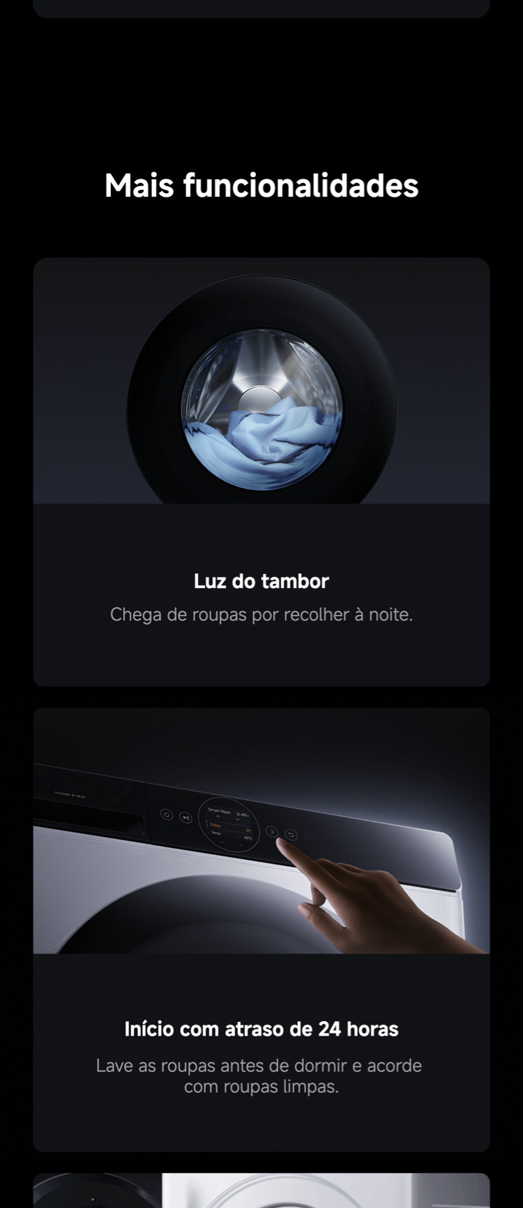 Garantia de 10 anos no compressor inverter do frigorífico Xiaomi.