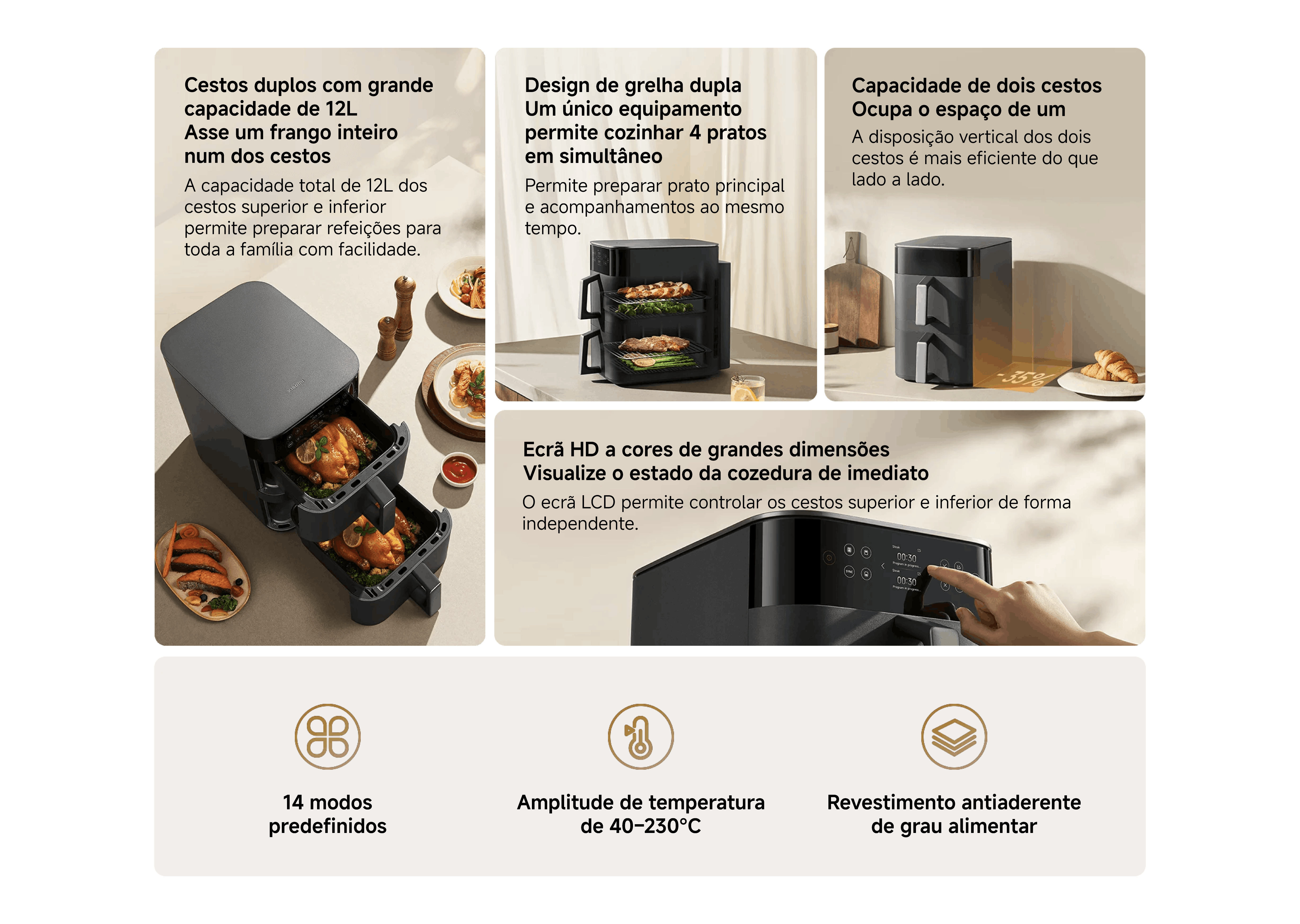 Xiaomi Smart Double Stack Air Fryer 12L
