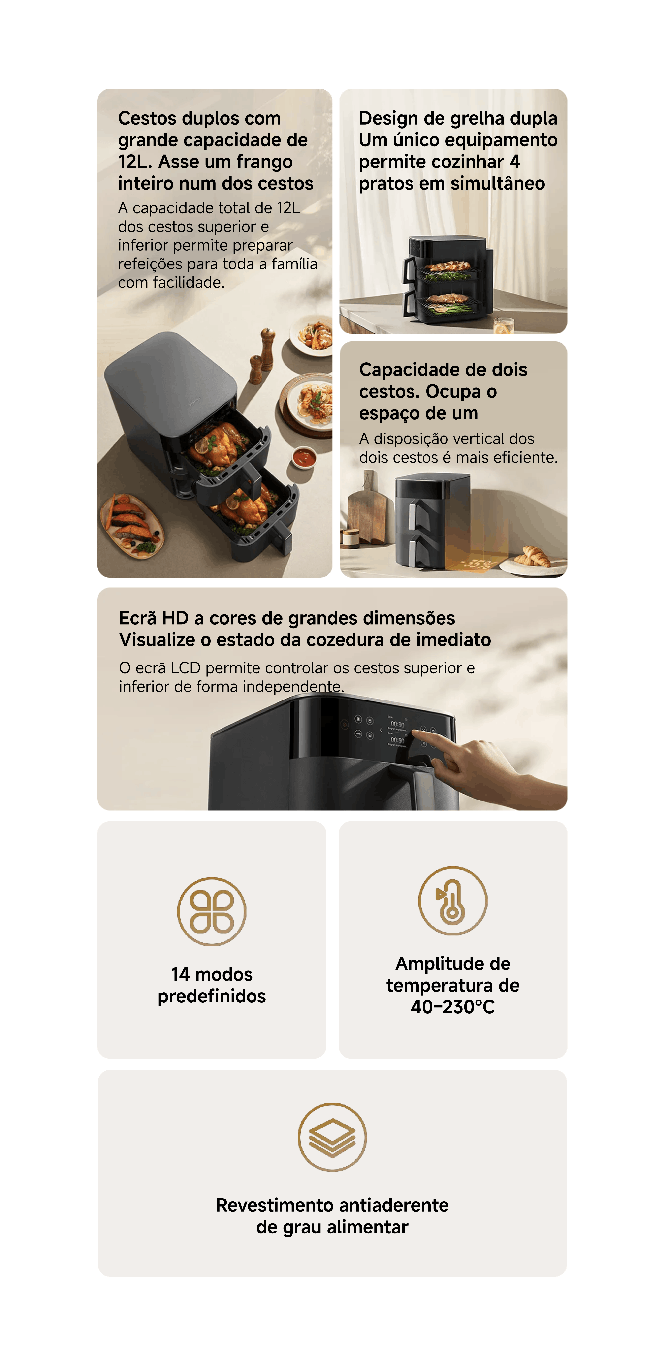 Xiaomi Smart Double Stack Air Fryer 12L
