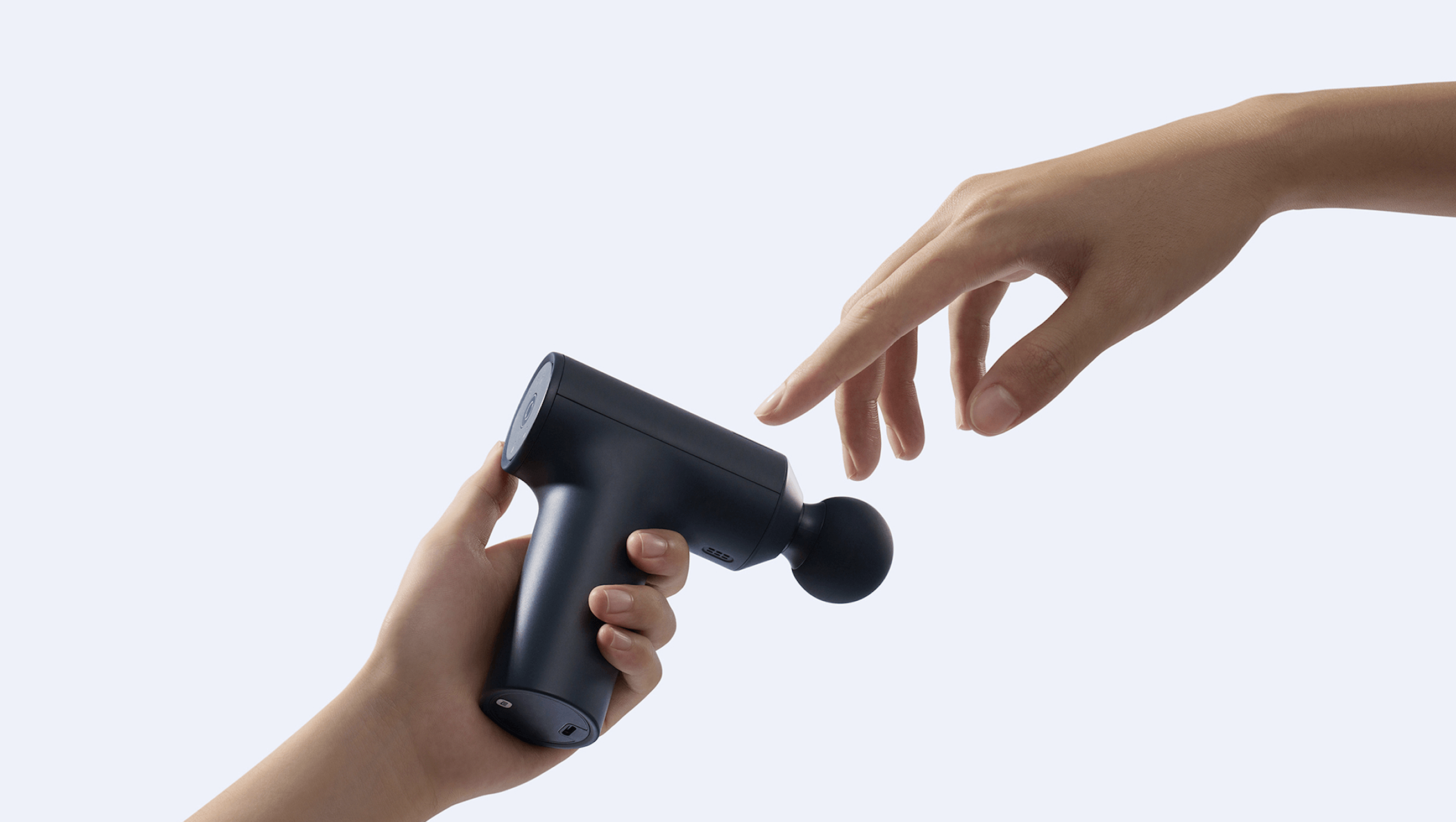 Portabilidade da Xiaomi Massage Gun Mini 2