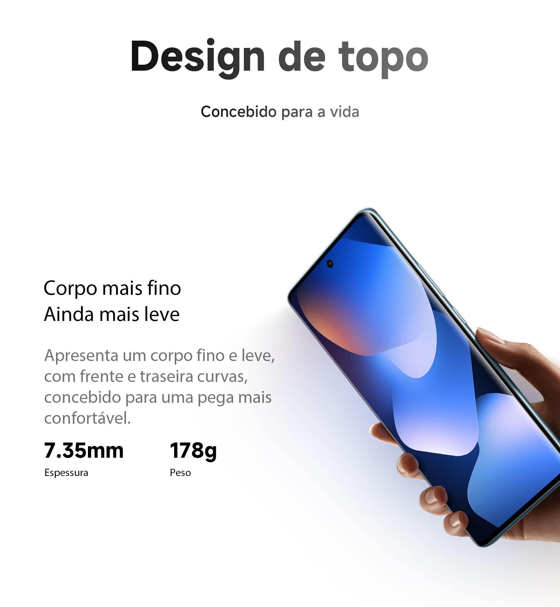 Redmi Note 15 5G – Ecrã imersivo de alta qualidade