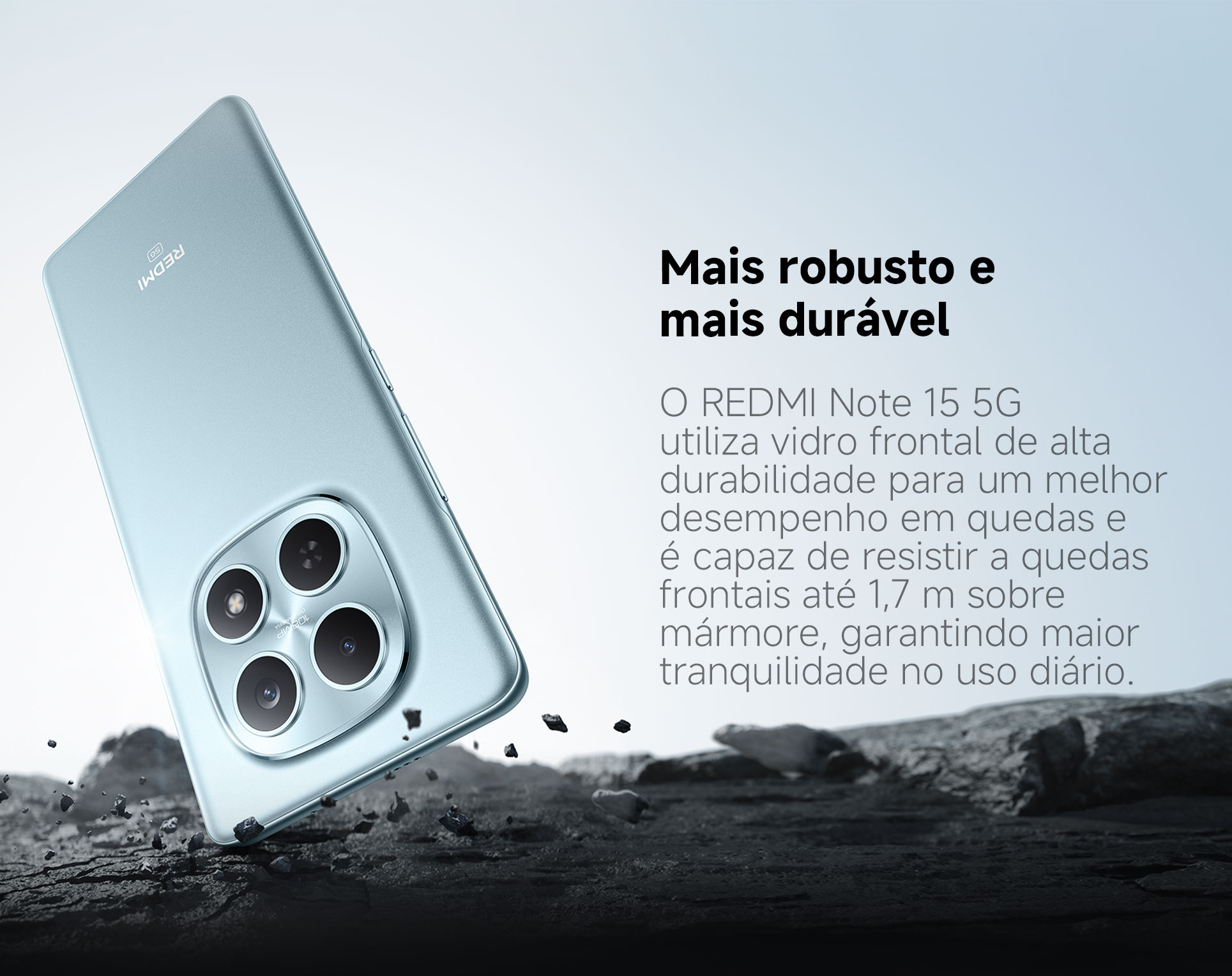 Redmi Note 15 5G – Carregamento rápido