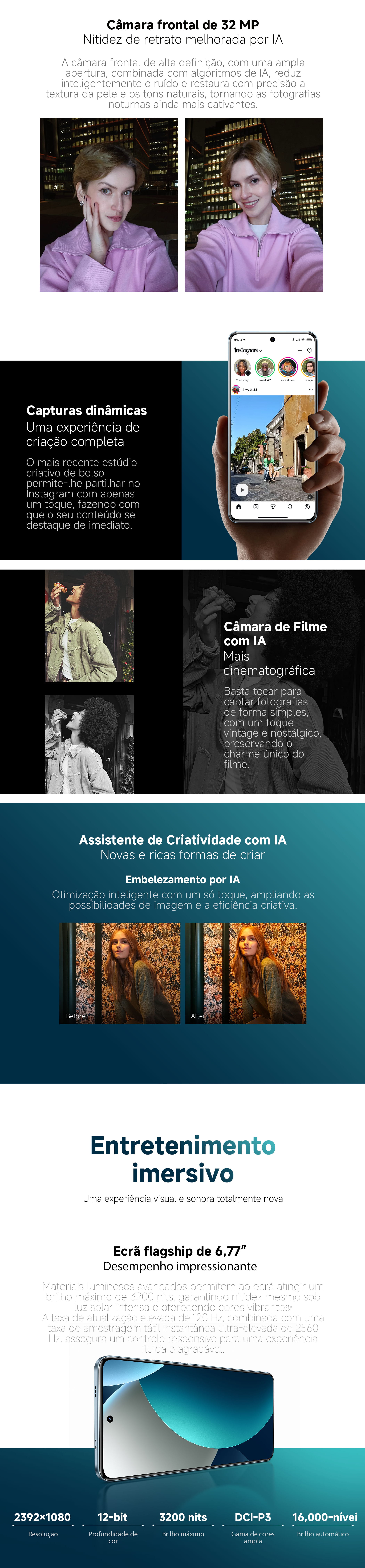 Redmi Note 15 5G – Design moderno e desempenho avançado