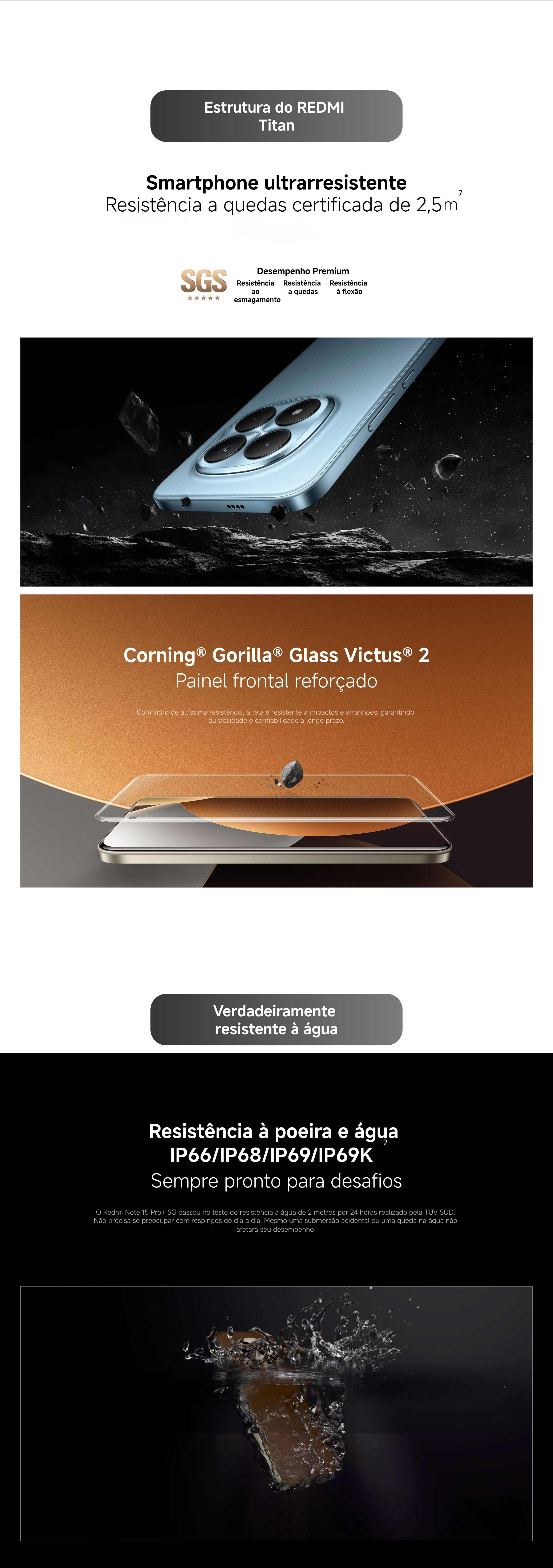 Redmi Note 15 5G – Design moderno e desempenho avançado