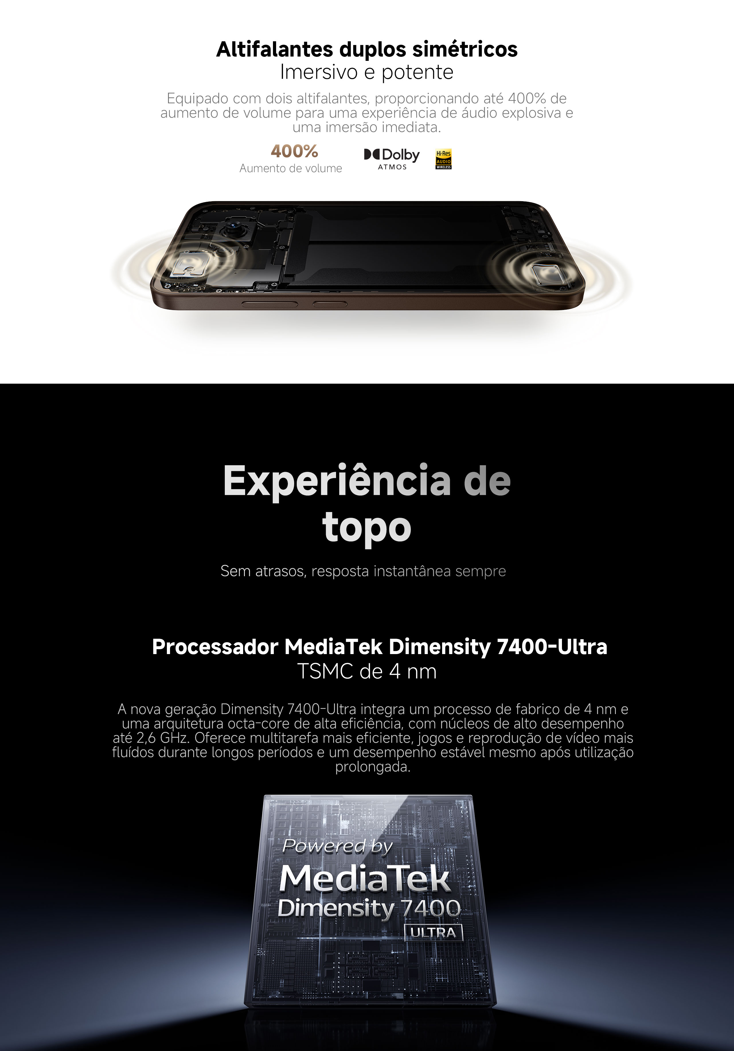 Redmi Note 15 Pro 5G – Ecrã AMOLED fluido com elevada taxa de atualização