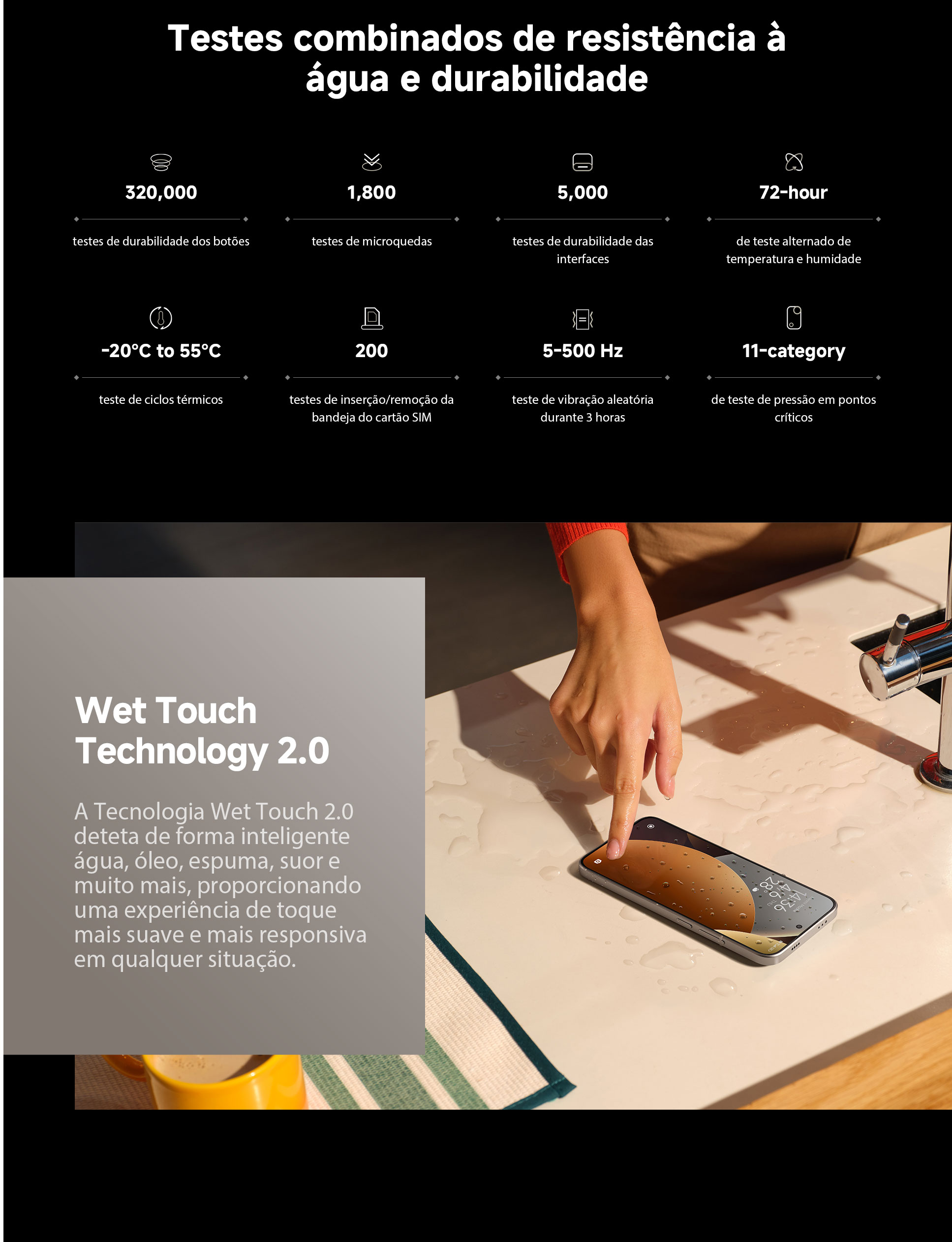 Redmi Note 15 Pro 5G – Ecrã AMOLED fluido com elevada taxa de atualização