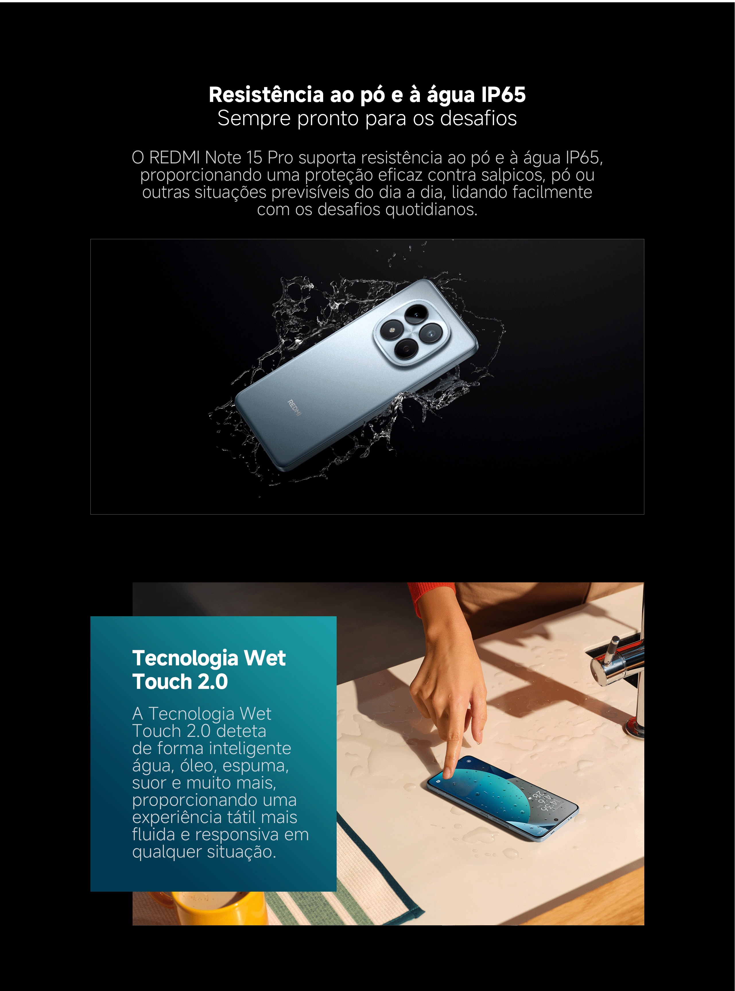 Redmi Note 15 5G – Design moderno e desempenho avançado