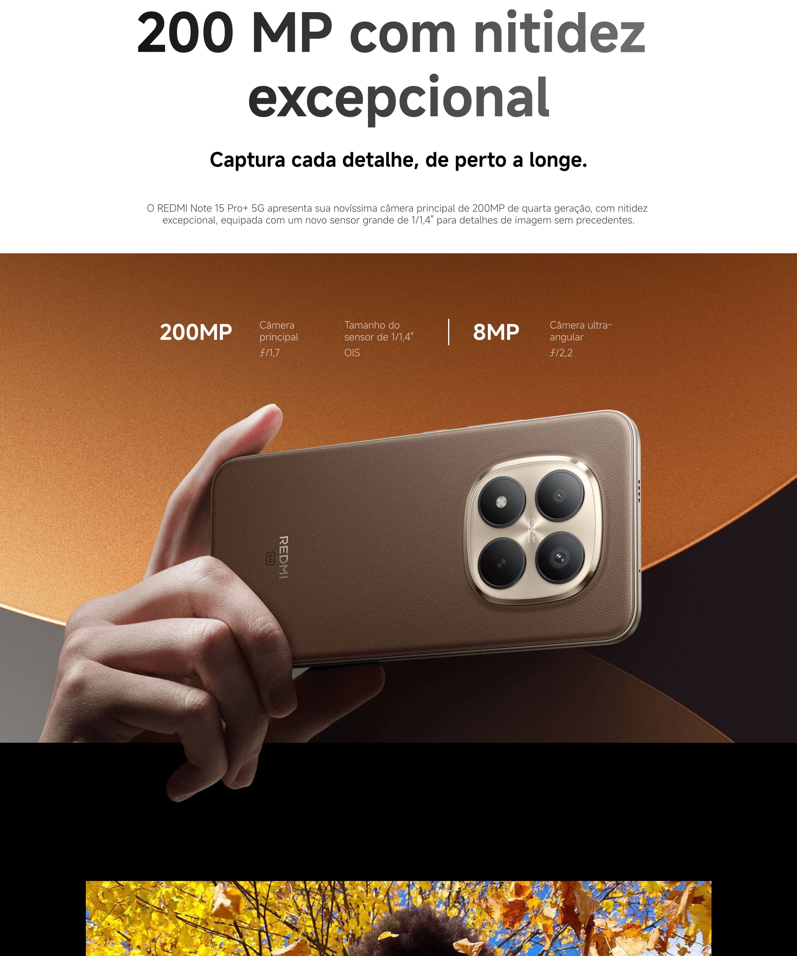 Redmi Note 15 5G – Design moderno e desempenho avançado